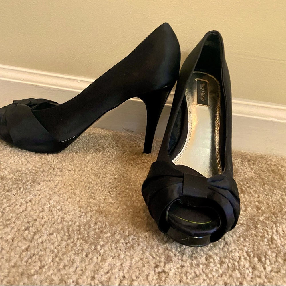 WHBM peep toe heels